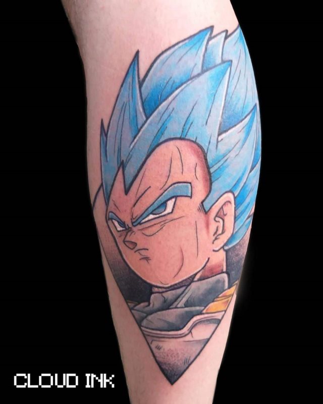 tattoo vegeta dragon ball 27