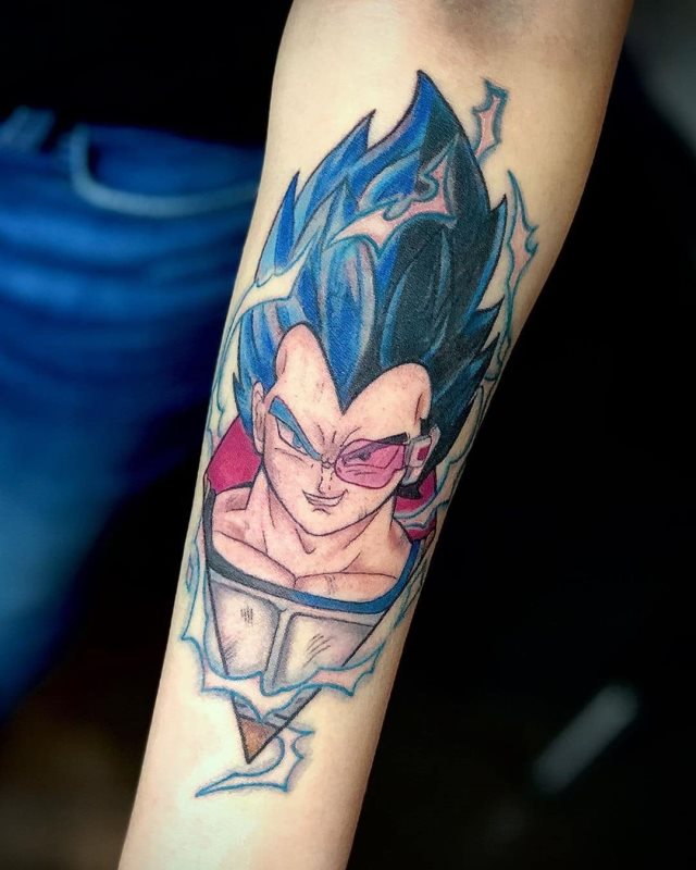 tattoo vegeta dragon ball 30