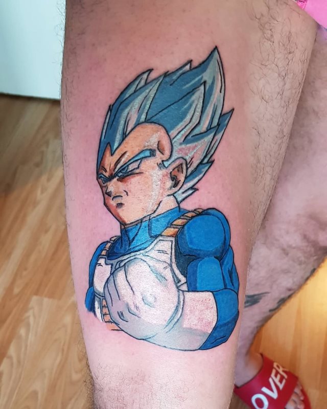 tattoo vegeta dragon ball 44