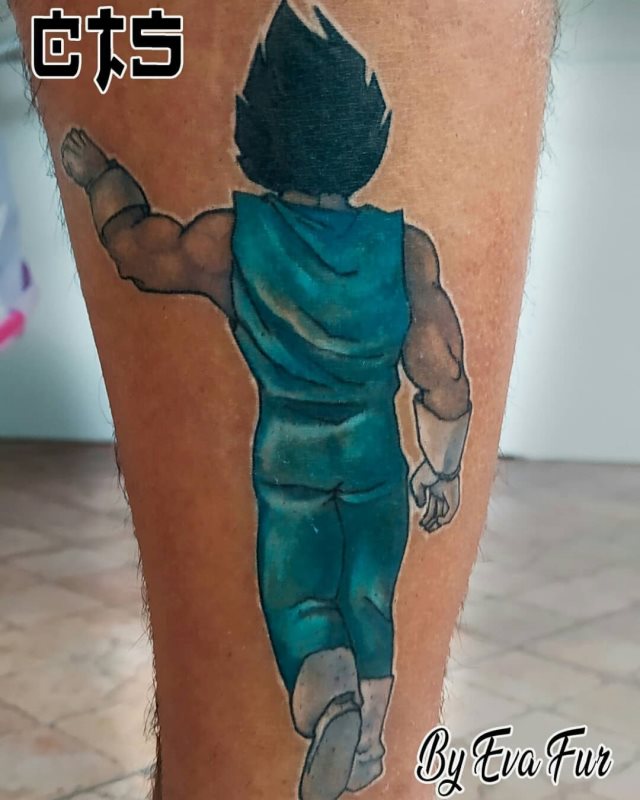 tattoo vegeta dragon ball 52