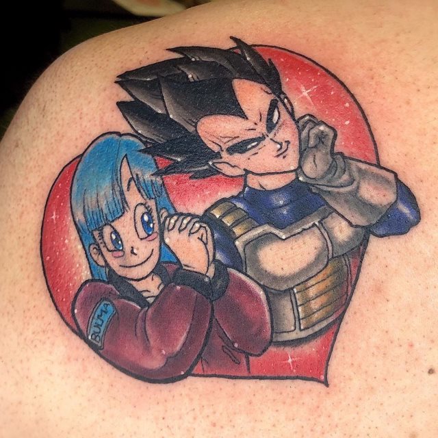 tattoo vegeta dragon ball 55