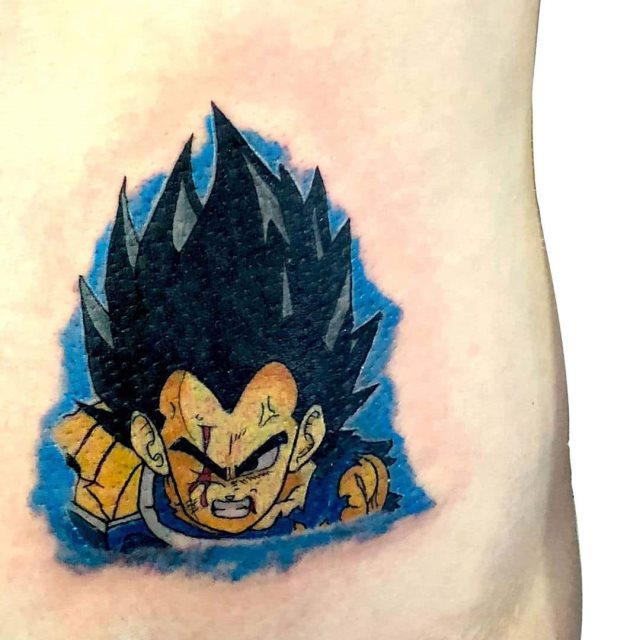 tattoo vegeta dragon ball 59