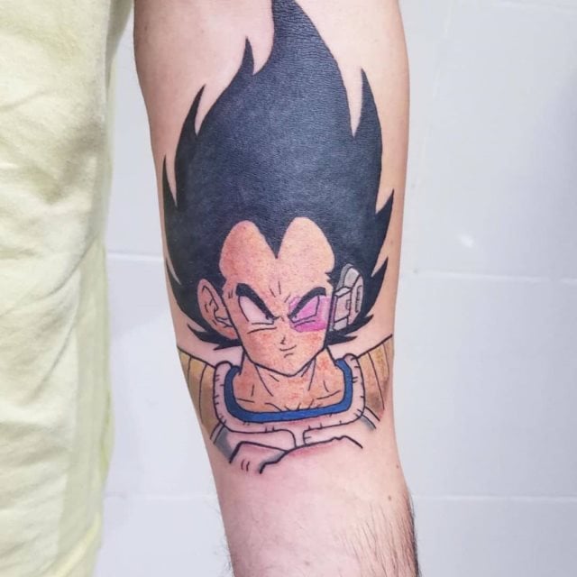 tattoo vegeta dragon ball 67