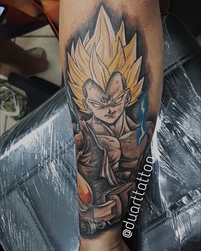 tattoo vegeta dragon ball 68