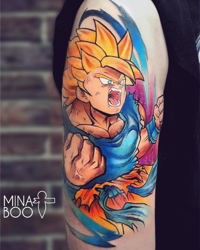 tattoo vegeta dragon ball 79