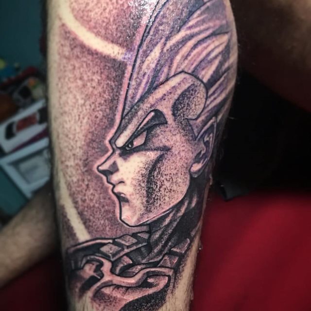 tattoo vegeta dragon ball 91