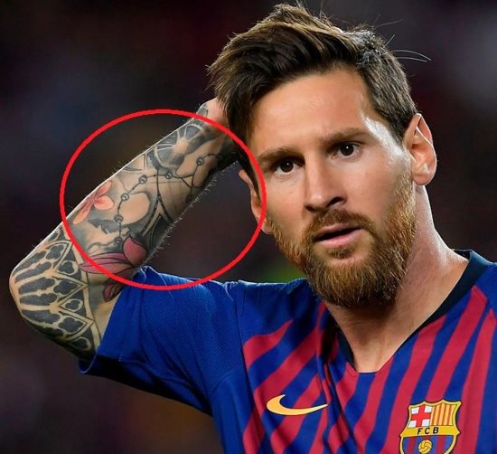 tattoo messi 20