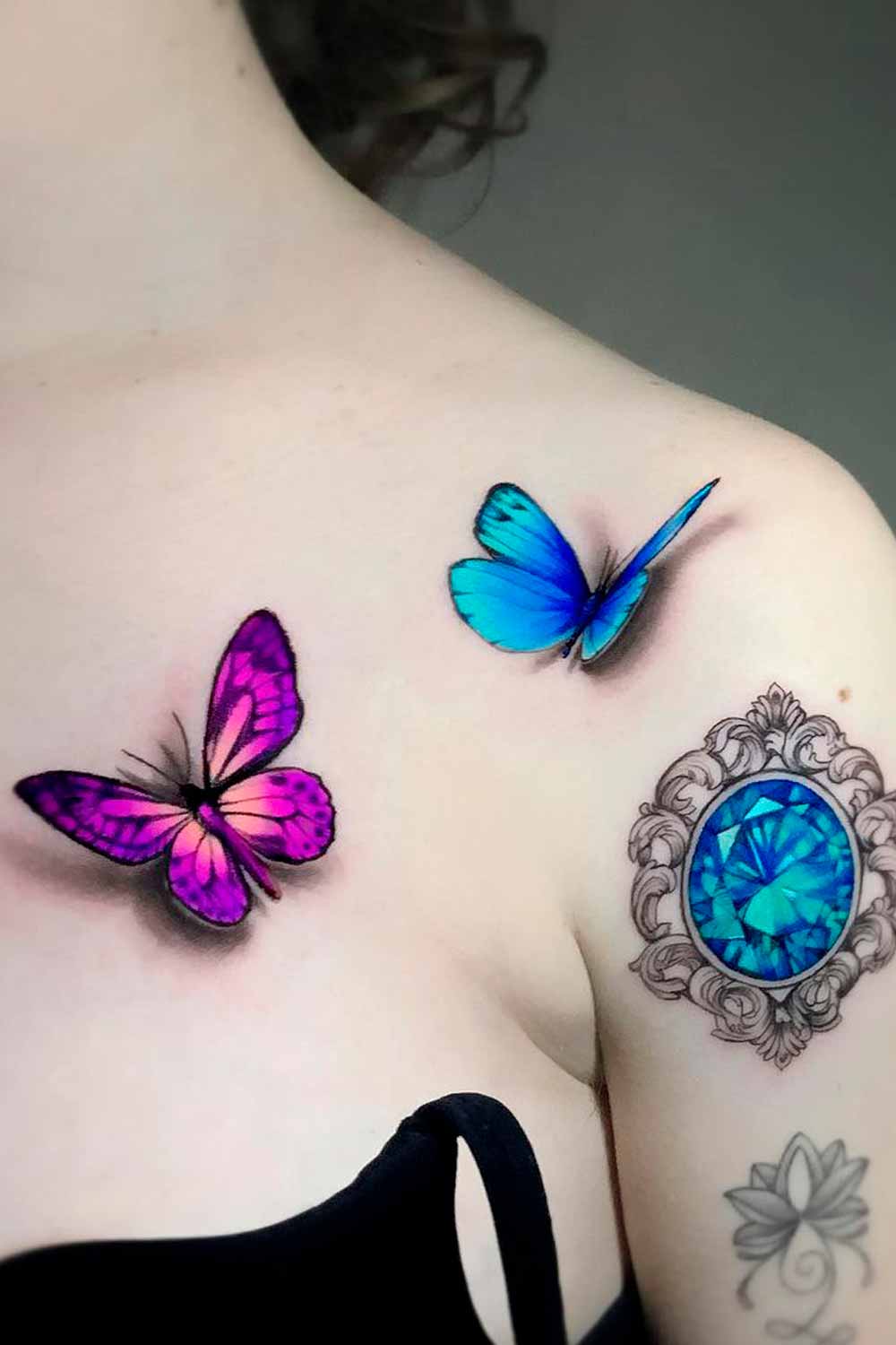 tatuaje 3d para mujer 11