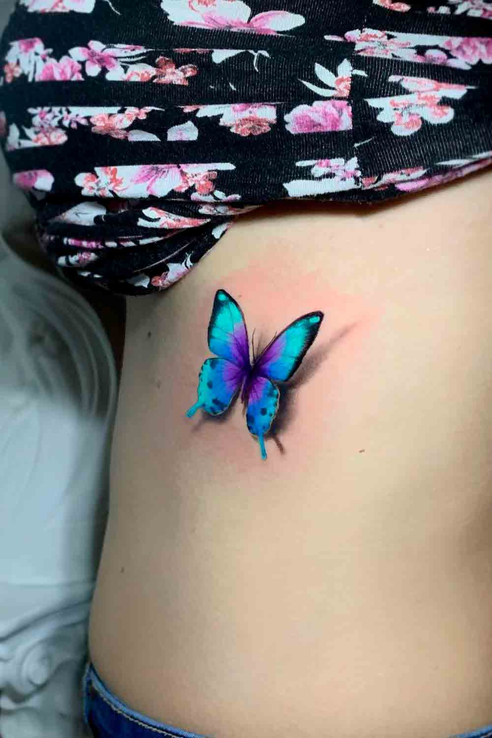 tatuaje 3d para mujer 12