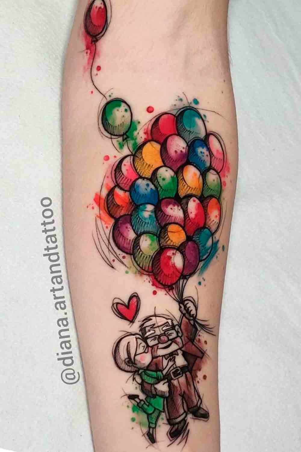 Tatuajes de muchos colores: 40 Diseños de acuarela para mujer