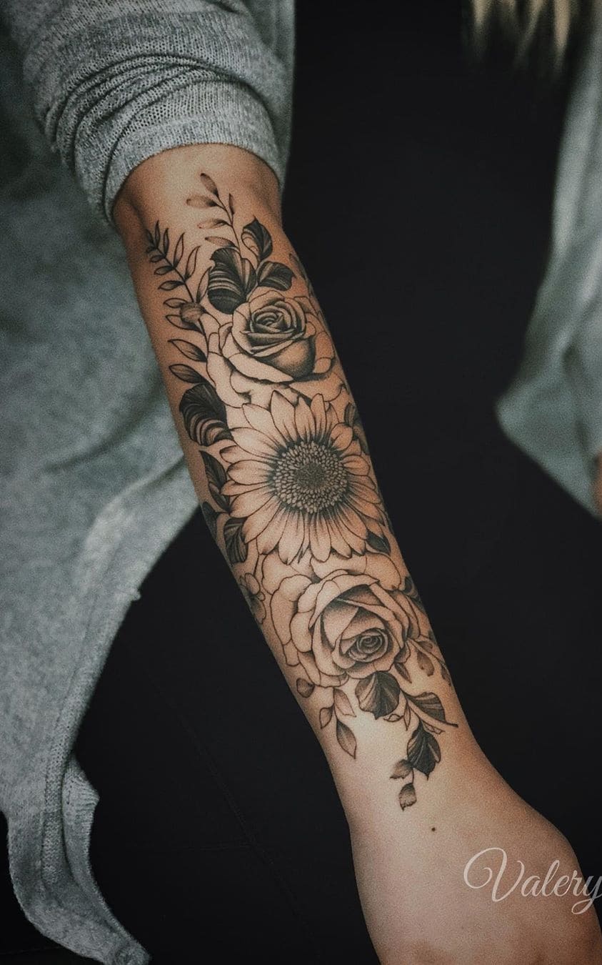 tatuaje antebrazo para mujer 16