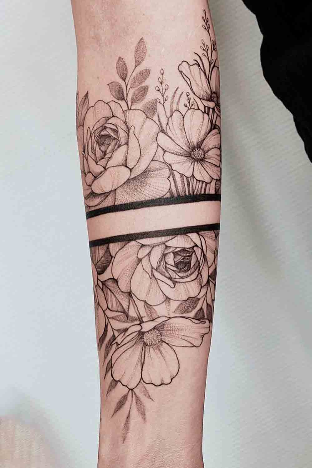 tatuaje brazo de mujer 30