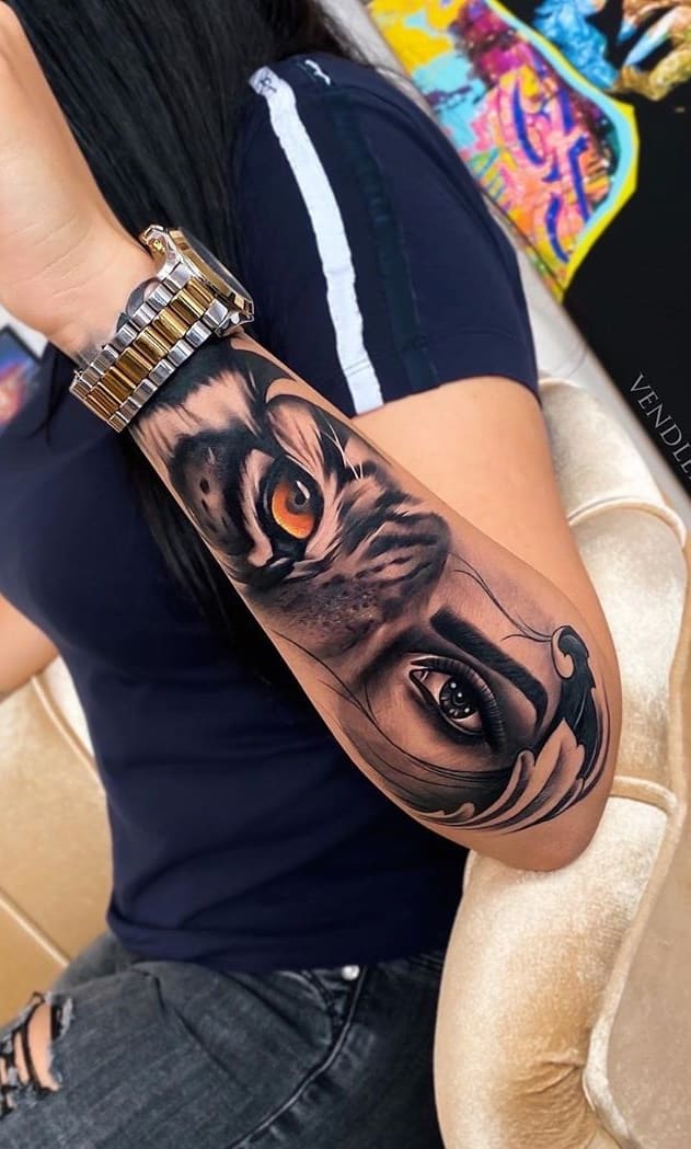 tatuaje de hombre antebrazo 14