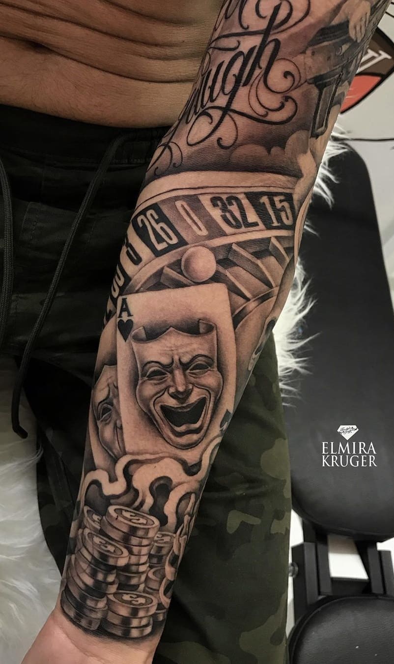 tatuaje de hombre antebrazo 24