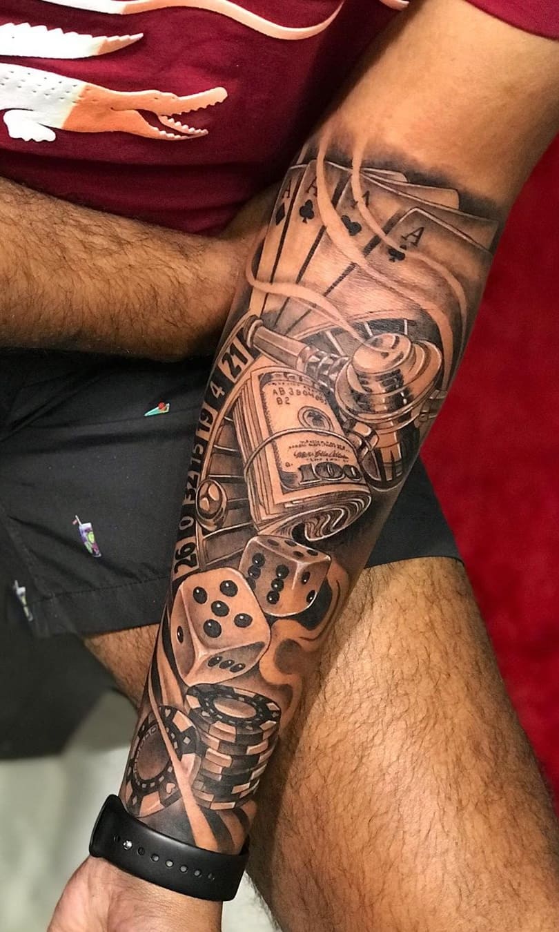 tatuaje de hombre antebrazo 27