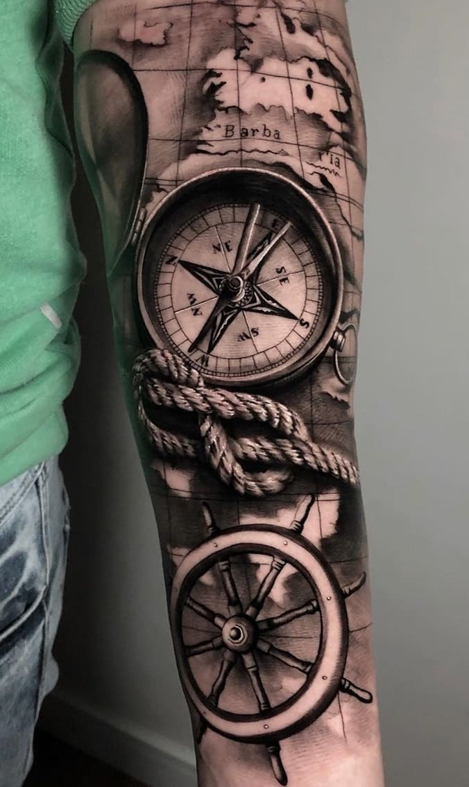 tatuaje de hombre antebrazo 29