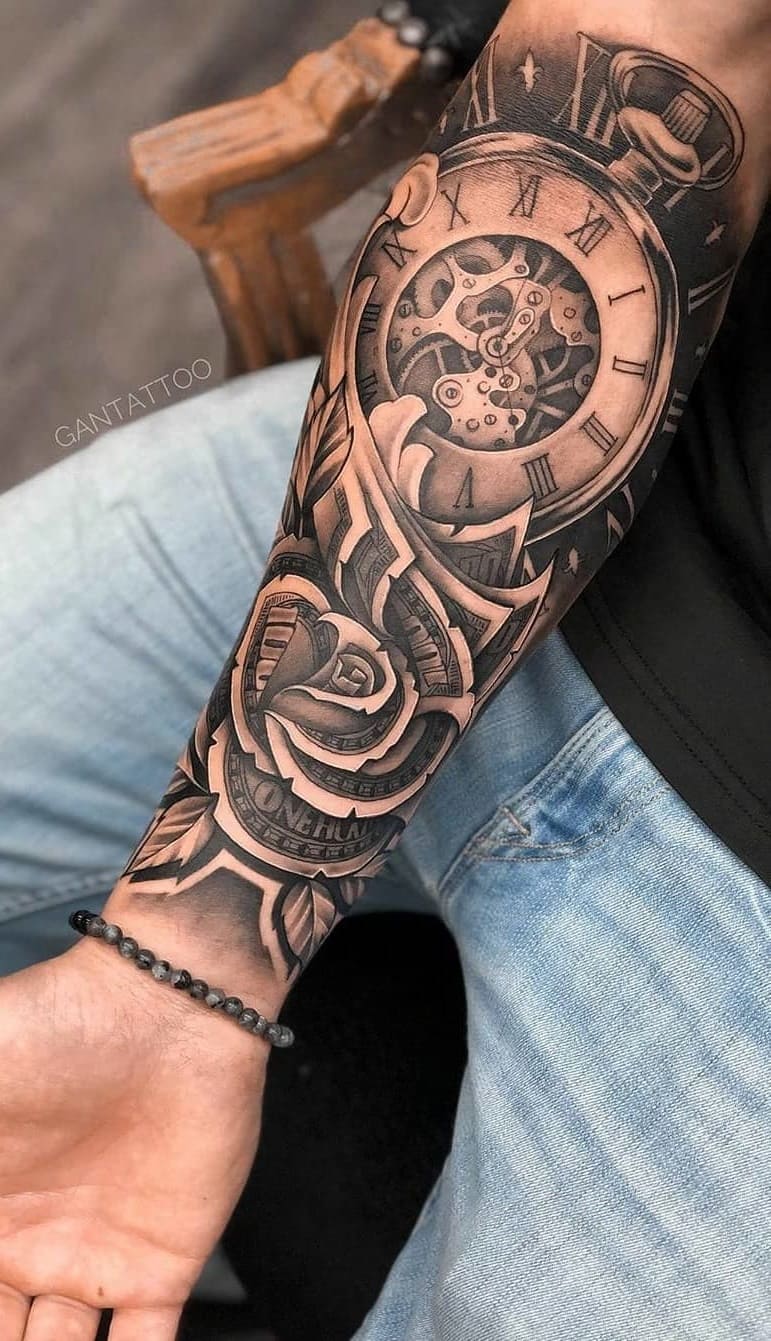 tatuaje de hombre antebrazo 31