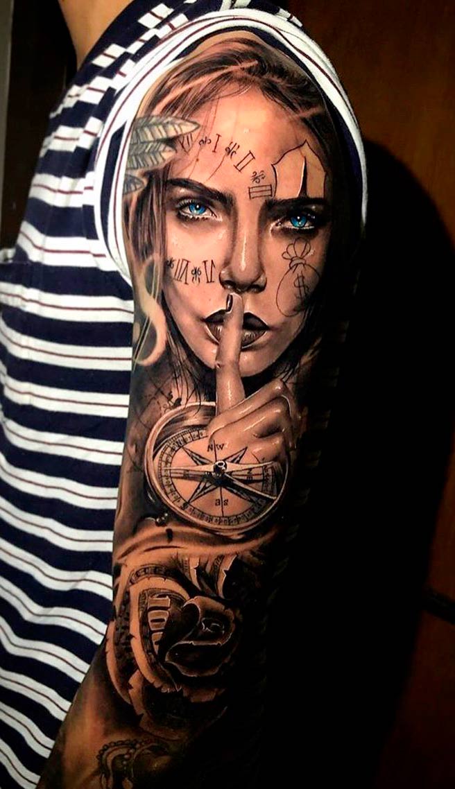 tatuaje de hombre brazo 12