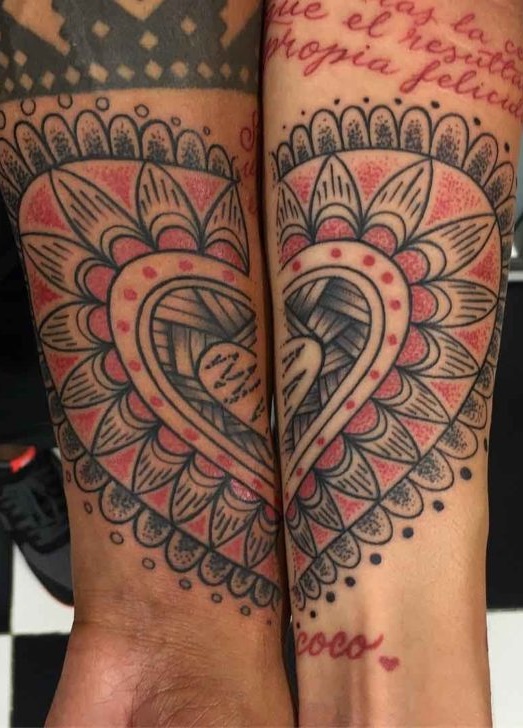 tatuaje de pareja para mujer 07