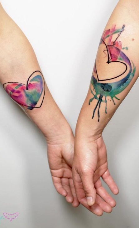 tatuaje de pareja para mujer 31