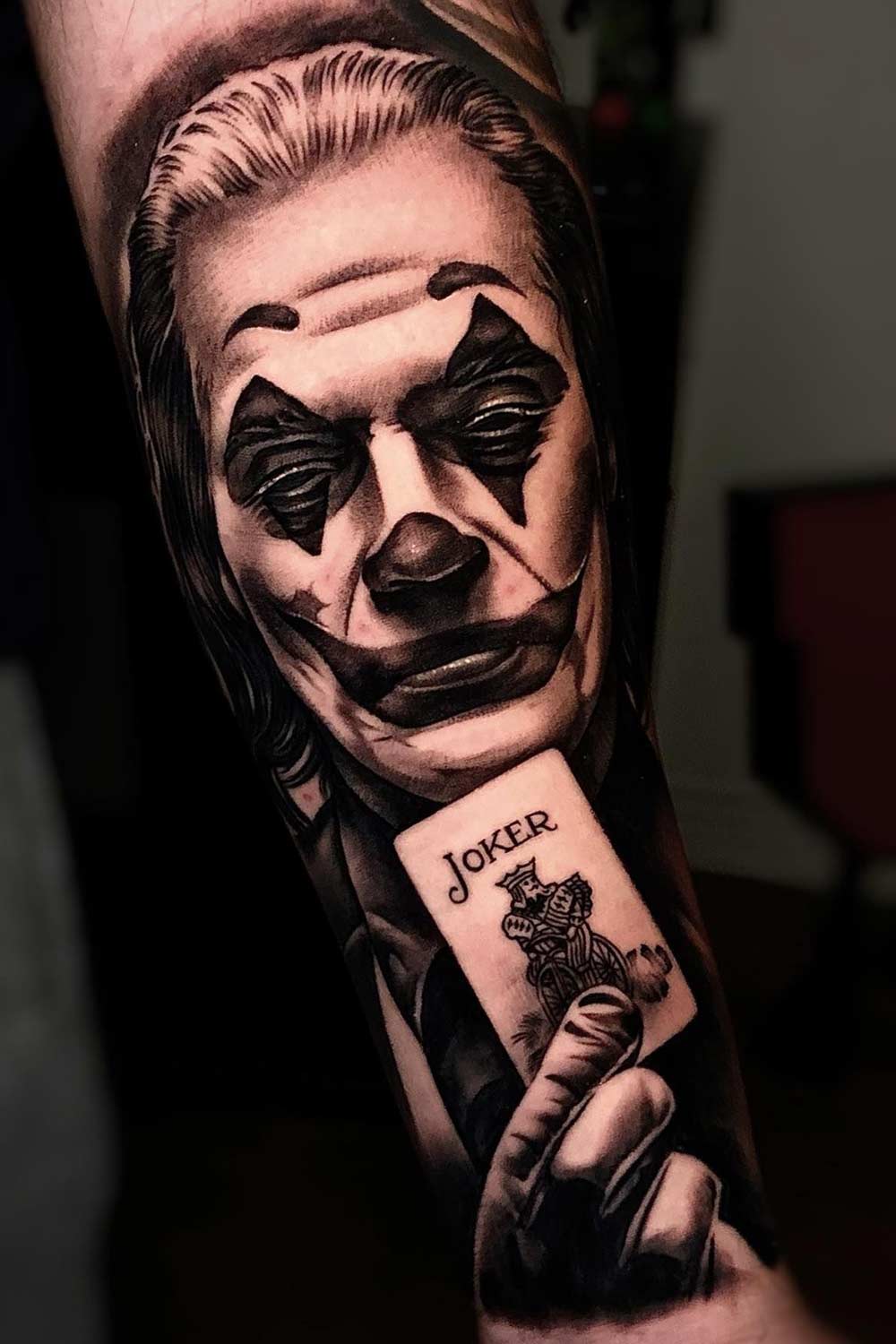 tatuaje de payaso para hombre 12