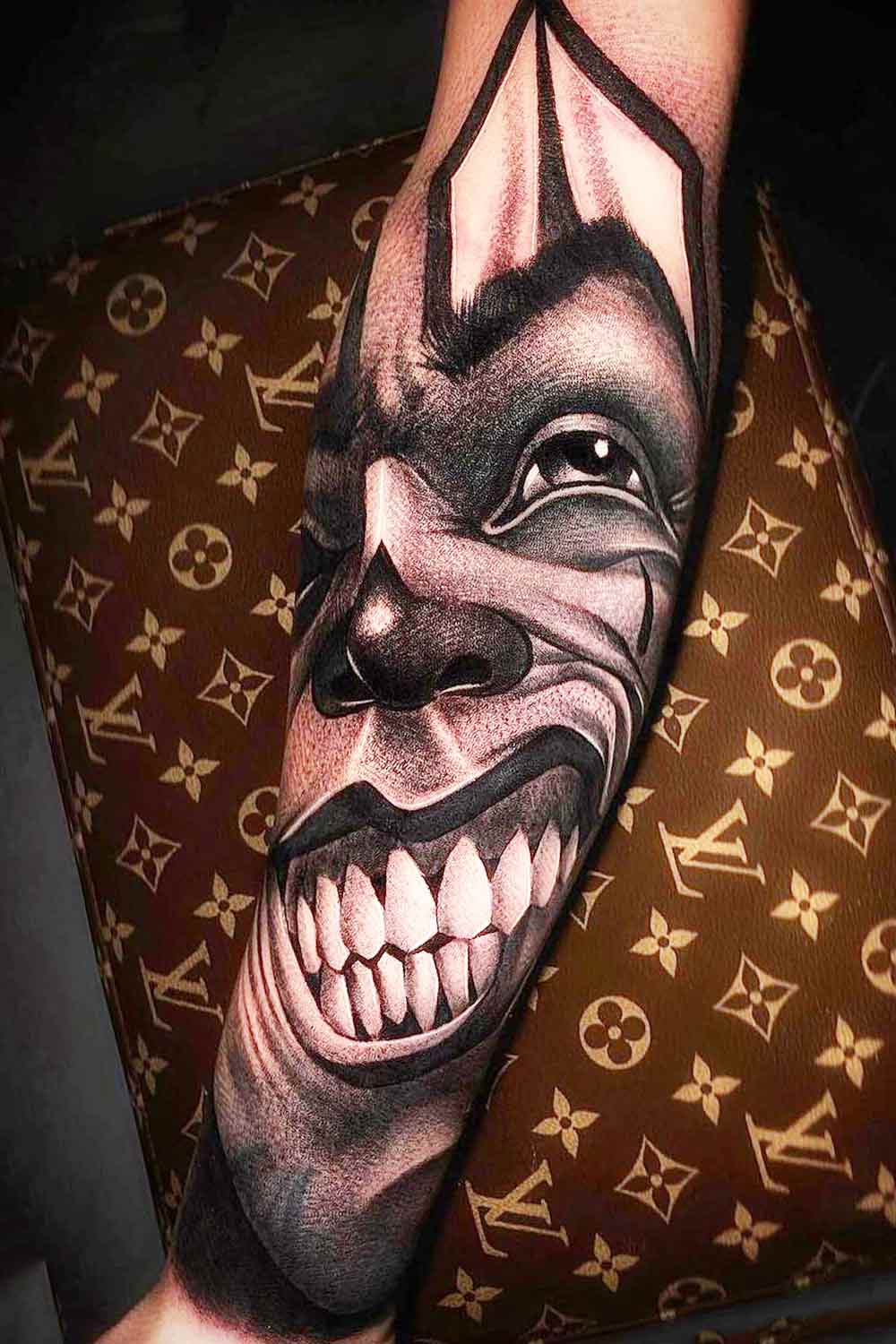 tatuaje de payaso para hombre 25