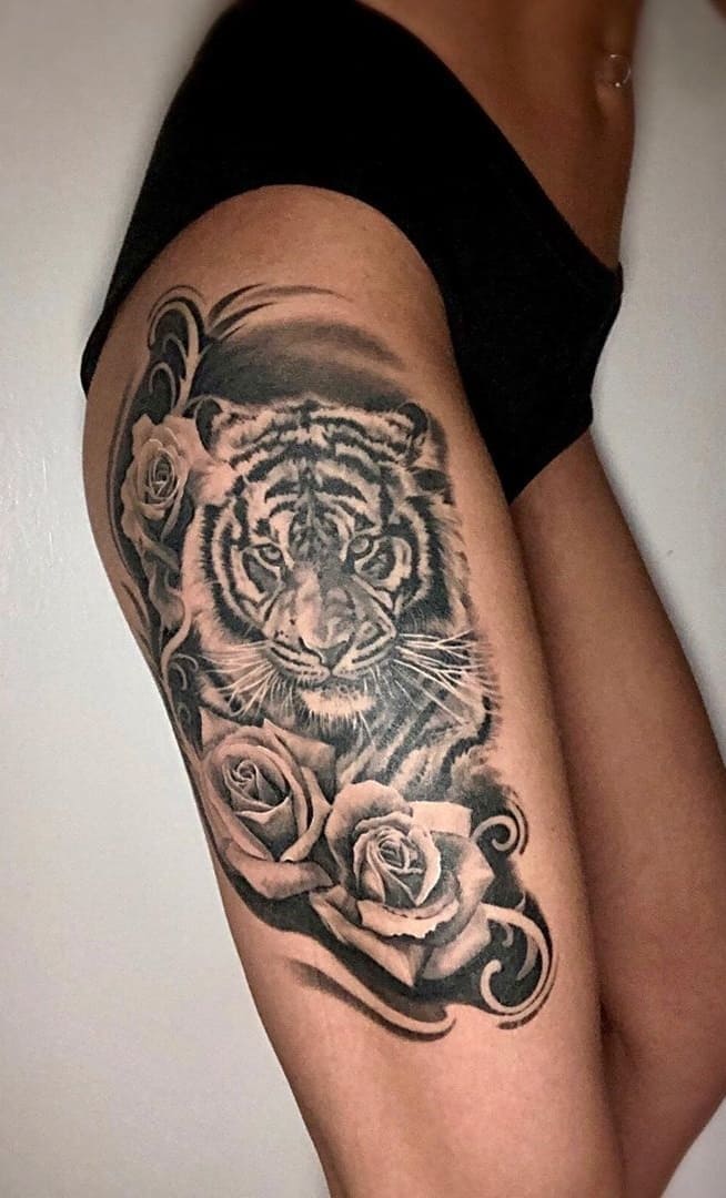 tatuaje de tigre para hombre 05