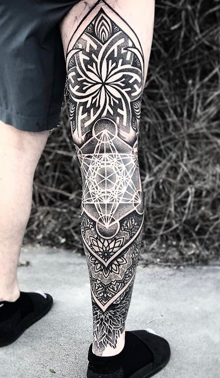 tatuaje en la pierna para hombre 03