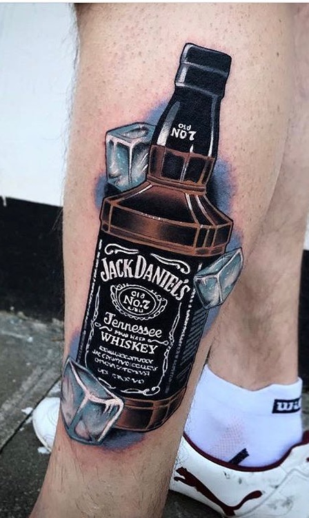 tatuaje en la pierna para hombre 12