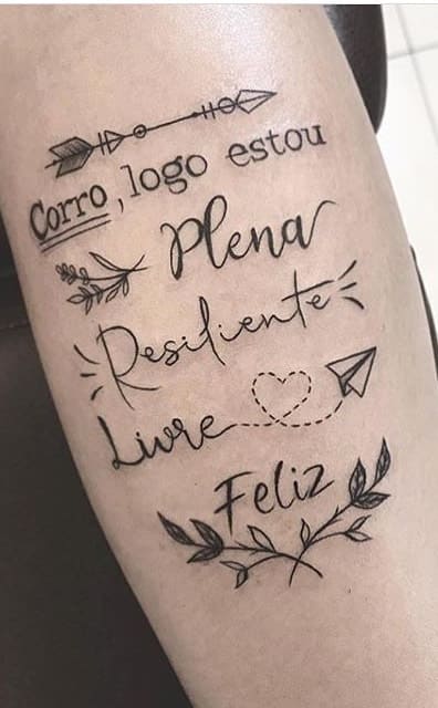 tatuaje escritura para mujer 48