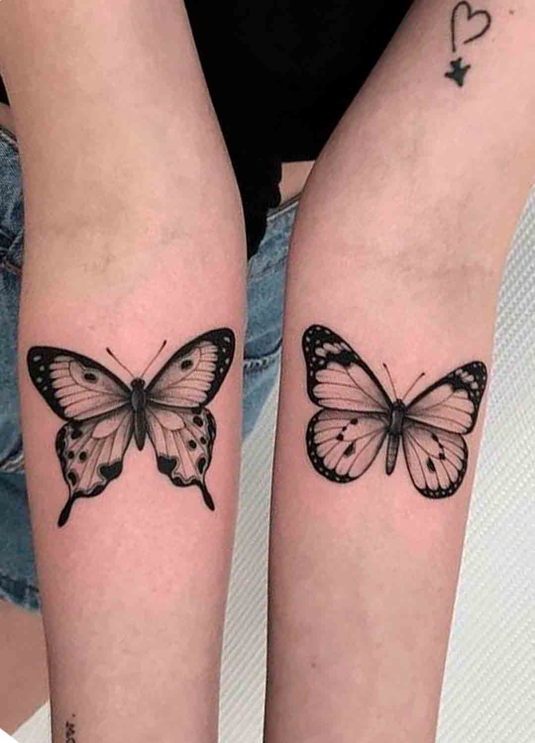 tatuaje mariposas de mujer 12