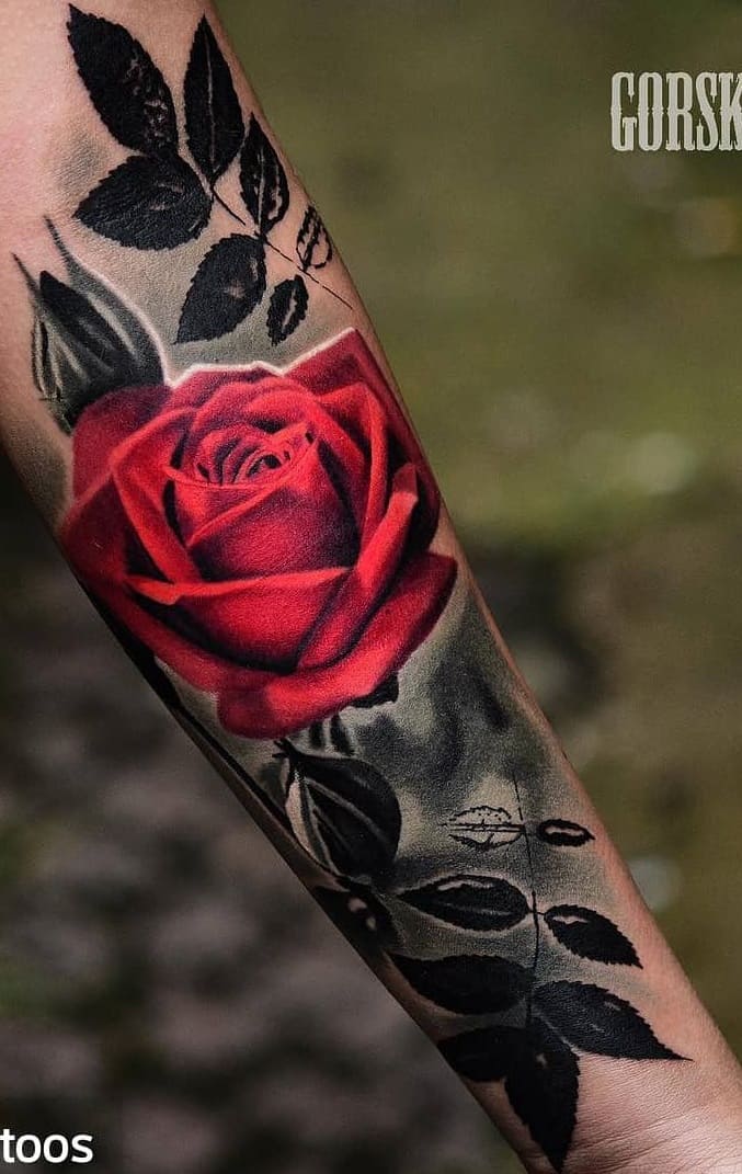 tatuaje masculino en el brazo 183