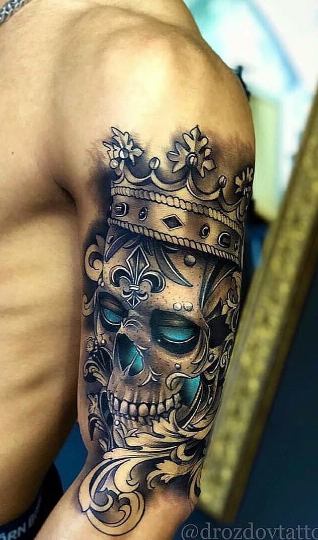 tatuaje masculino en el brazo 23