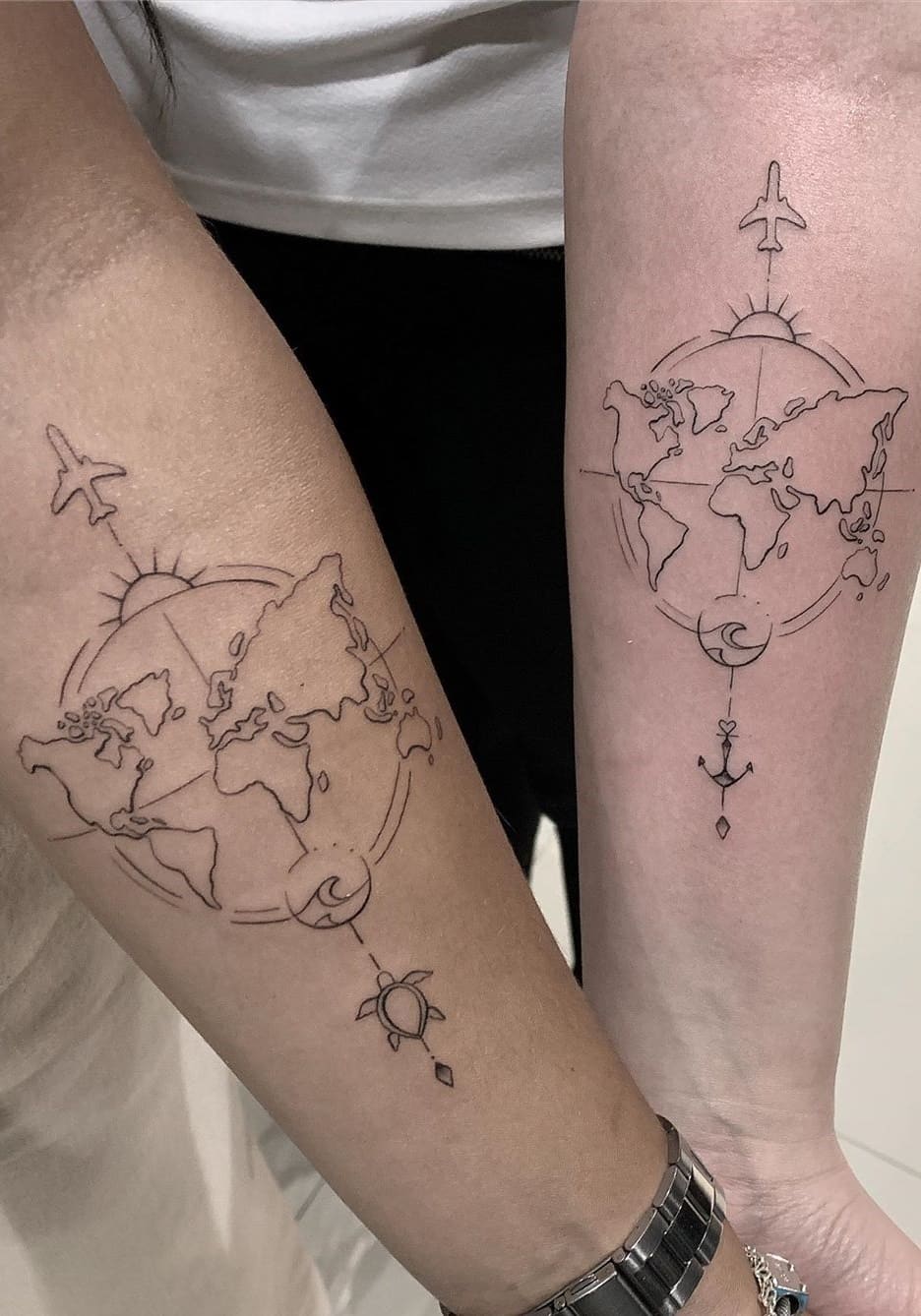 106 Tatuajes de parejas: Ideas para enamorados y comprometidos