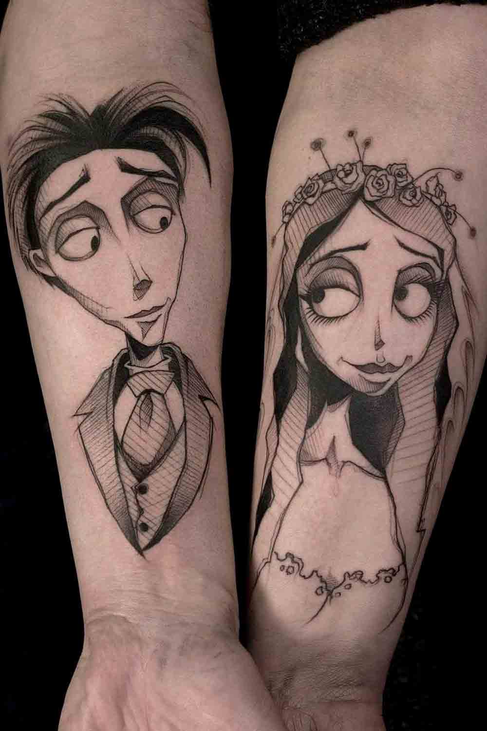 tatuaje pareja hombre mujer 16
