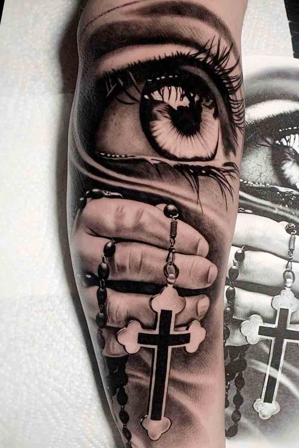 tatuaje religioso para hombre 139