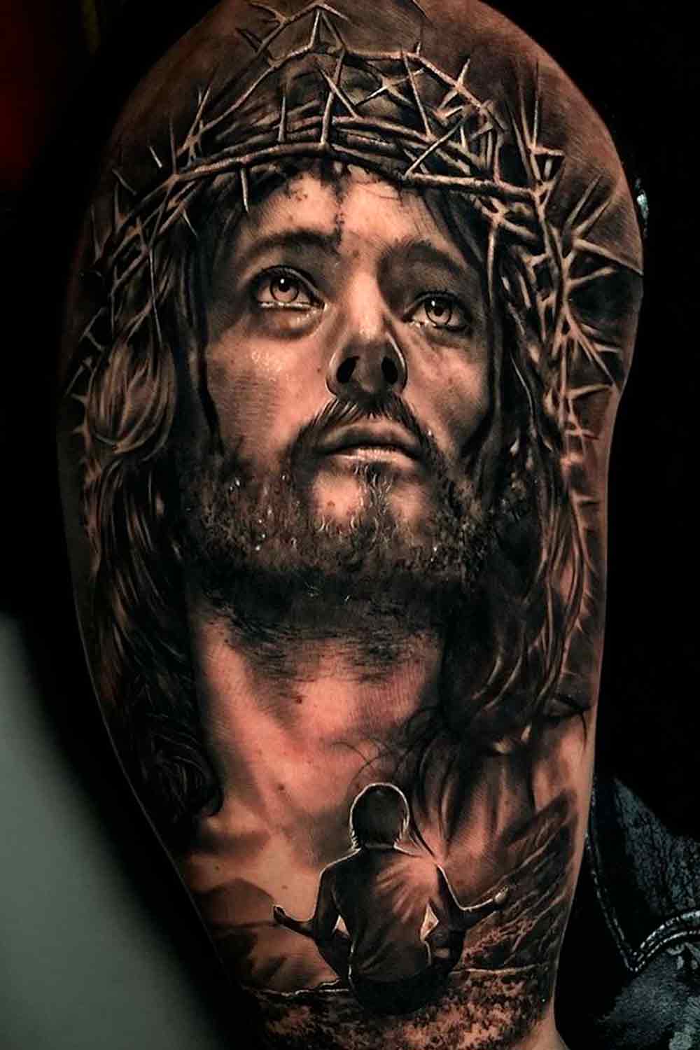 tatuaje religioso para hombre 146