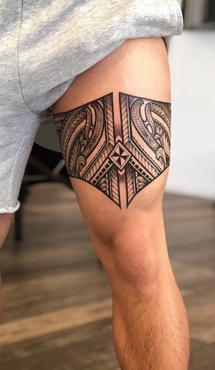tatuaje tribal para hombre 02