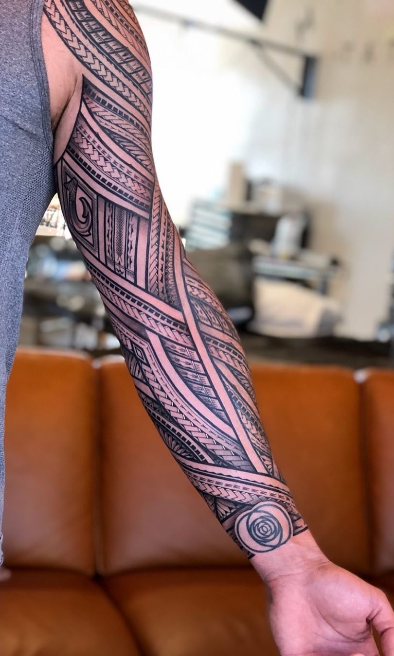 tatuaje tribal para hombre 07