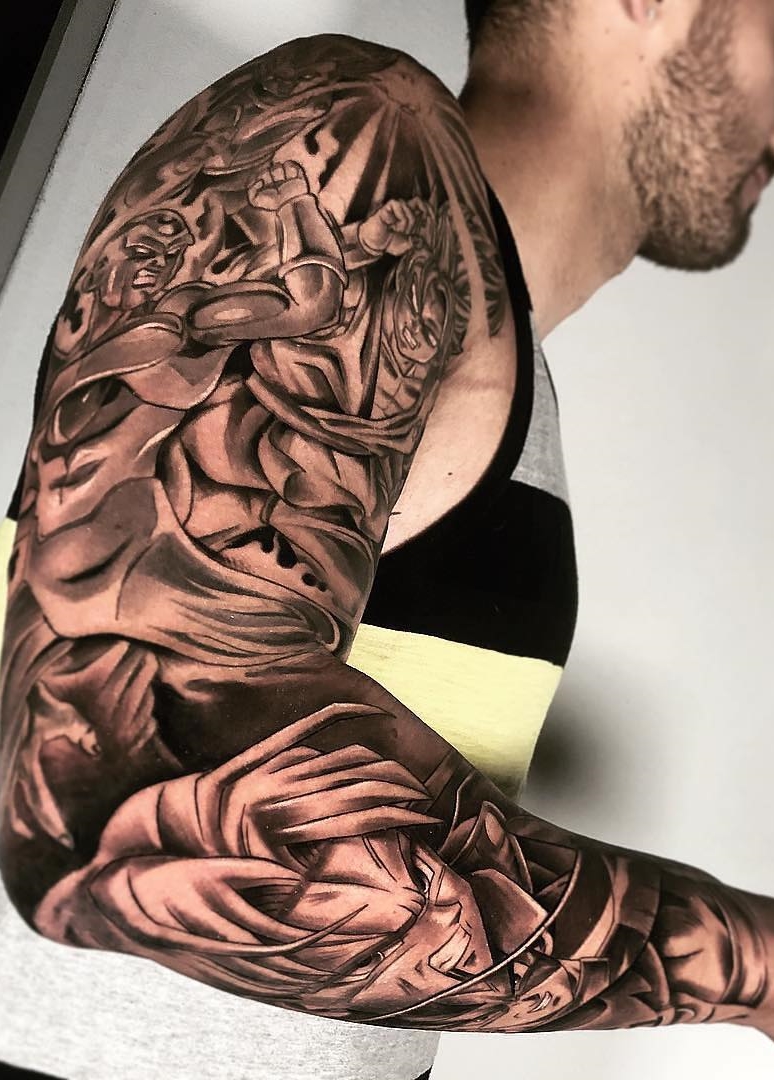 brazo lleno de tatuajes 05