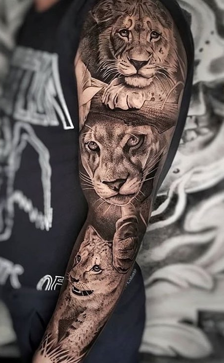 brazo lleno de tatuajes 11