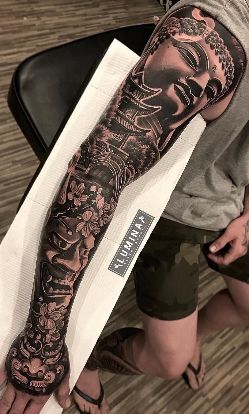 brazo lleno de tatuajes 21