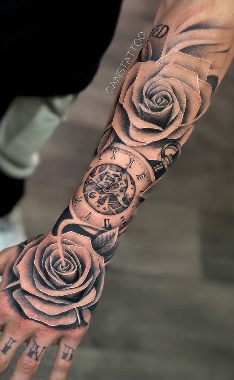 tattoo antebrazo para hombre 104