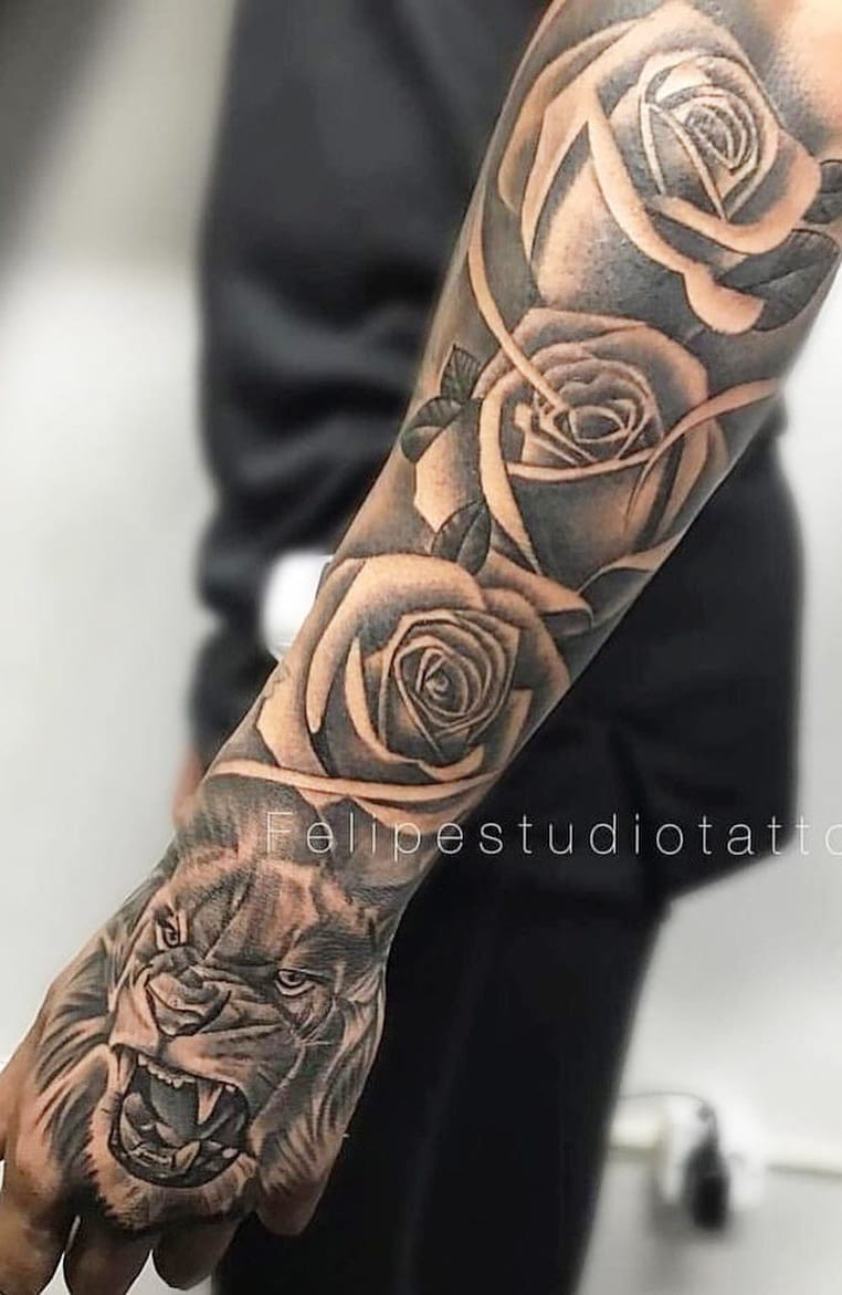 tattoo antebrazo para hombre 130