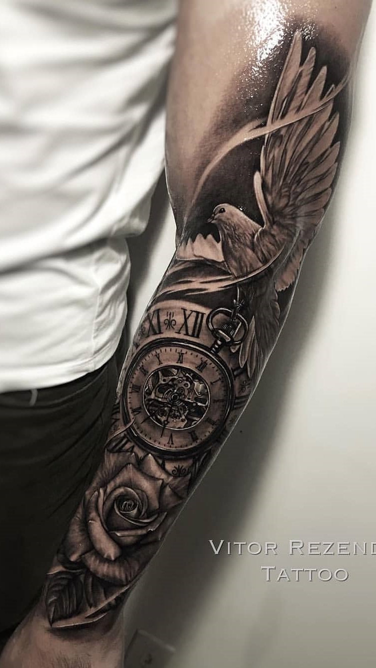 tattoo antebrazo para hombre 155