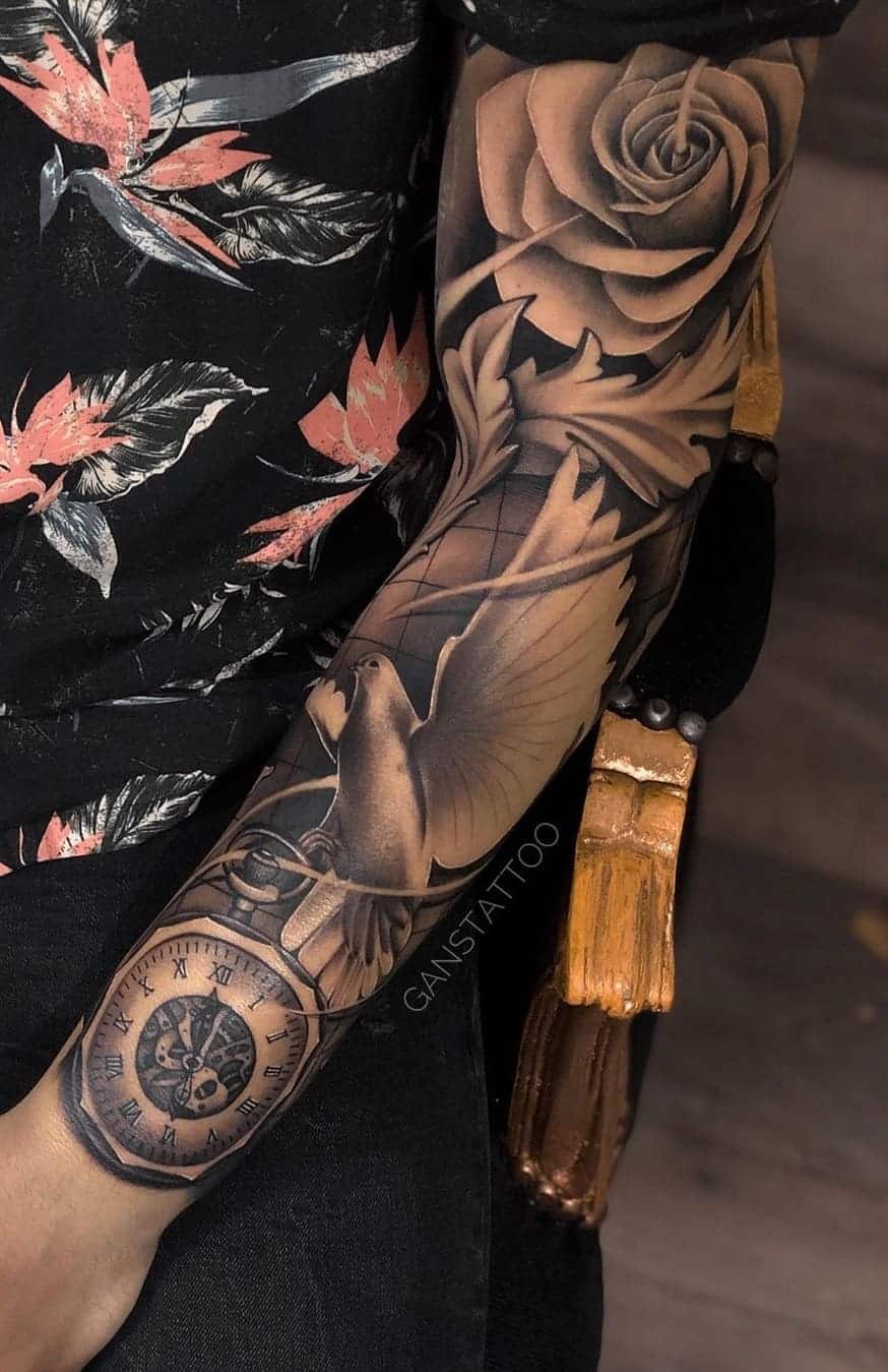 tattoo brazo en hombre 64