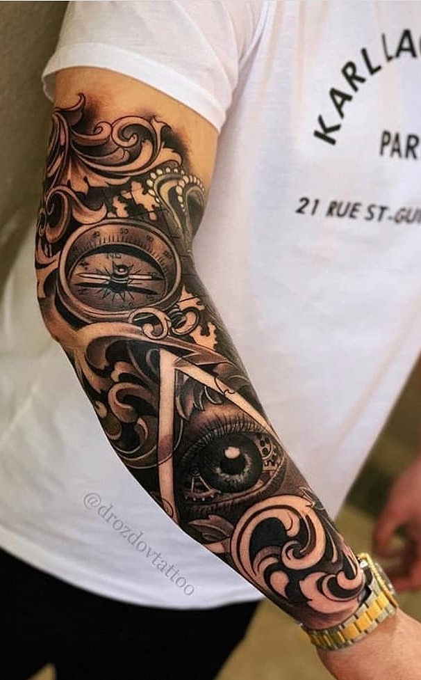 tattoo brazo en hombre 81