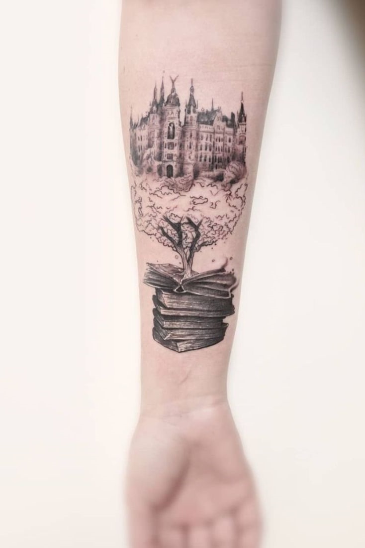 tattoo de libros 11