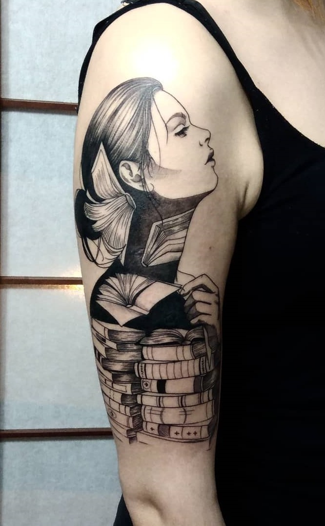 tattoo de libros 14