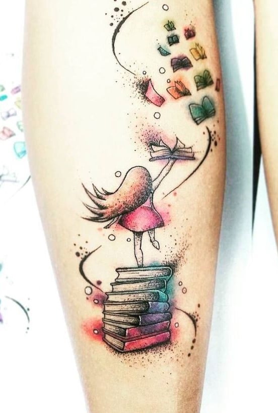 tattoo de libros 17